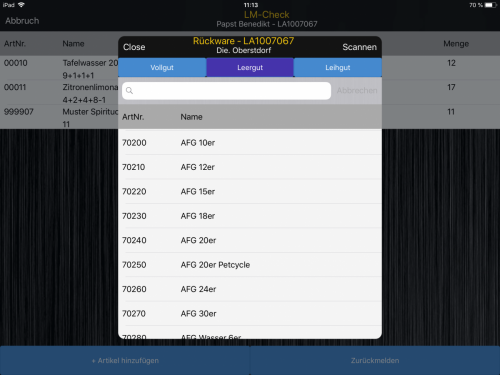 LM-CHECK Screenshot 3